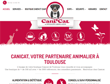 Tablet Screenshot of canicat31.com